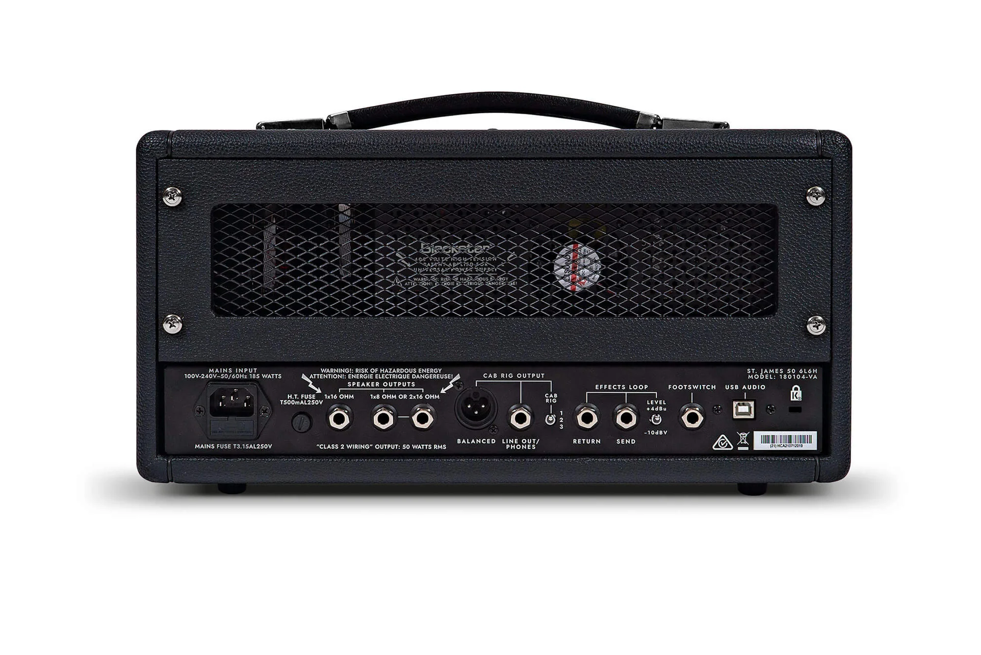 St. James 50 6L6 Head (Certified Refurbished) - Image 4